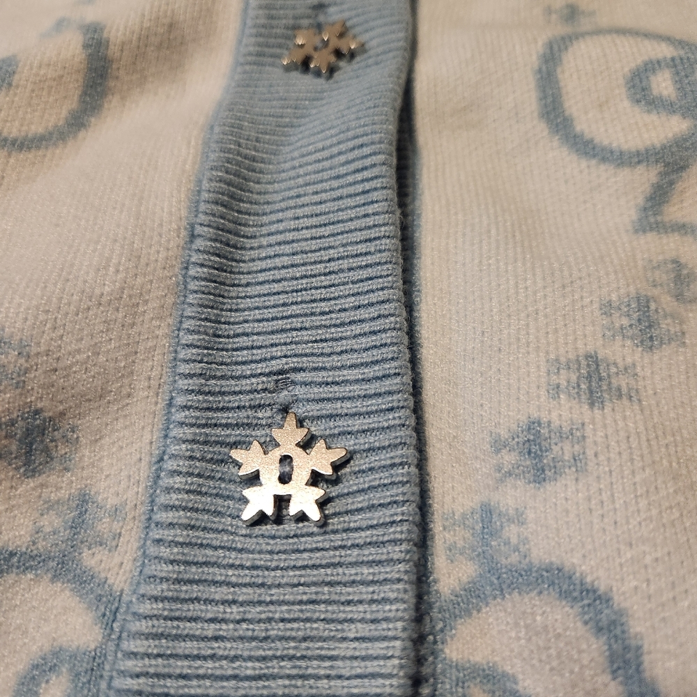 Hello Kitty Sanrio Light Blue and White Cardigan Size XXL - Picture 7 of 10